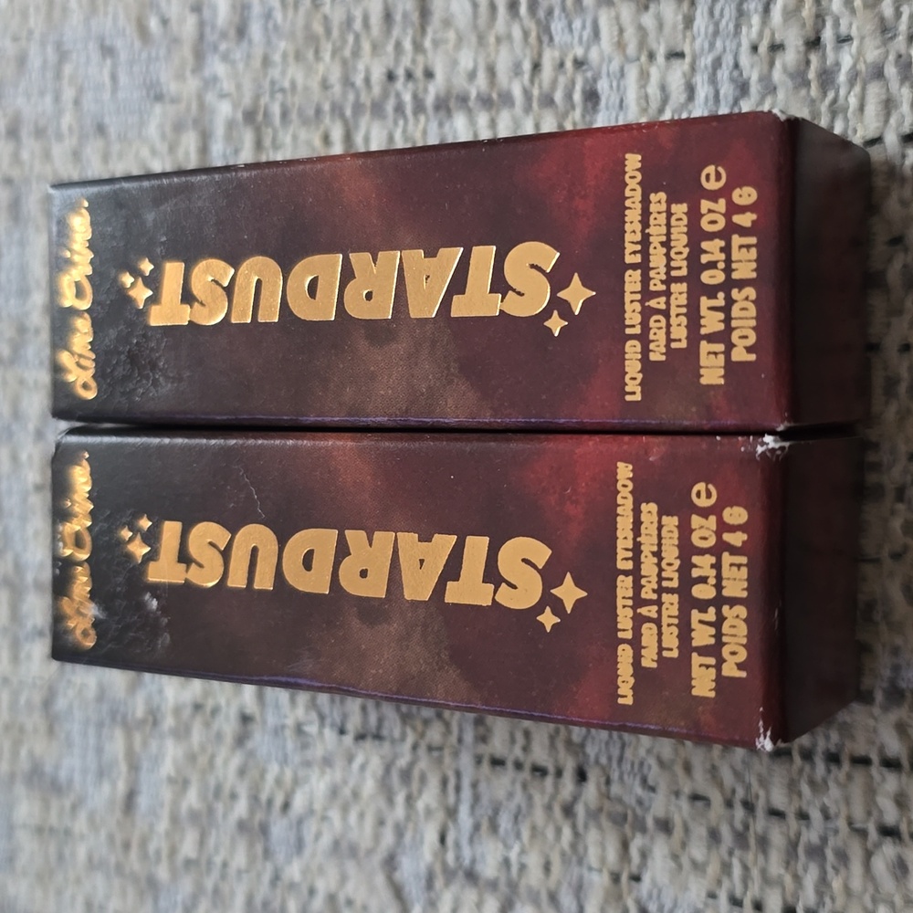 STARDUST BRAND WOMEN'S LIQUID LUSTER EYESHADOW BUNDLE OF 2